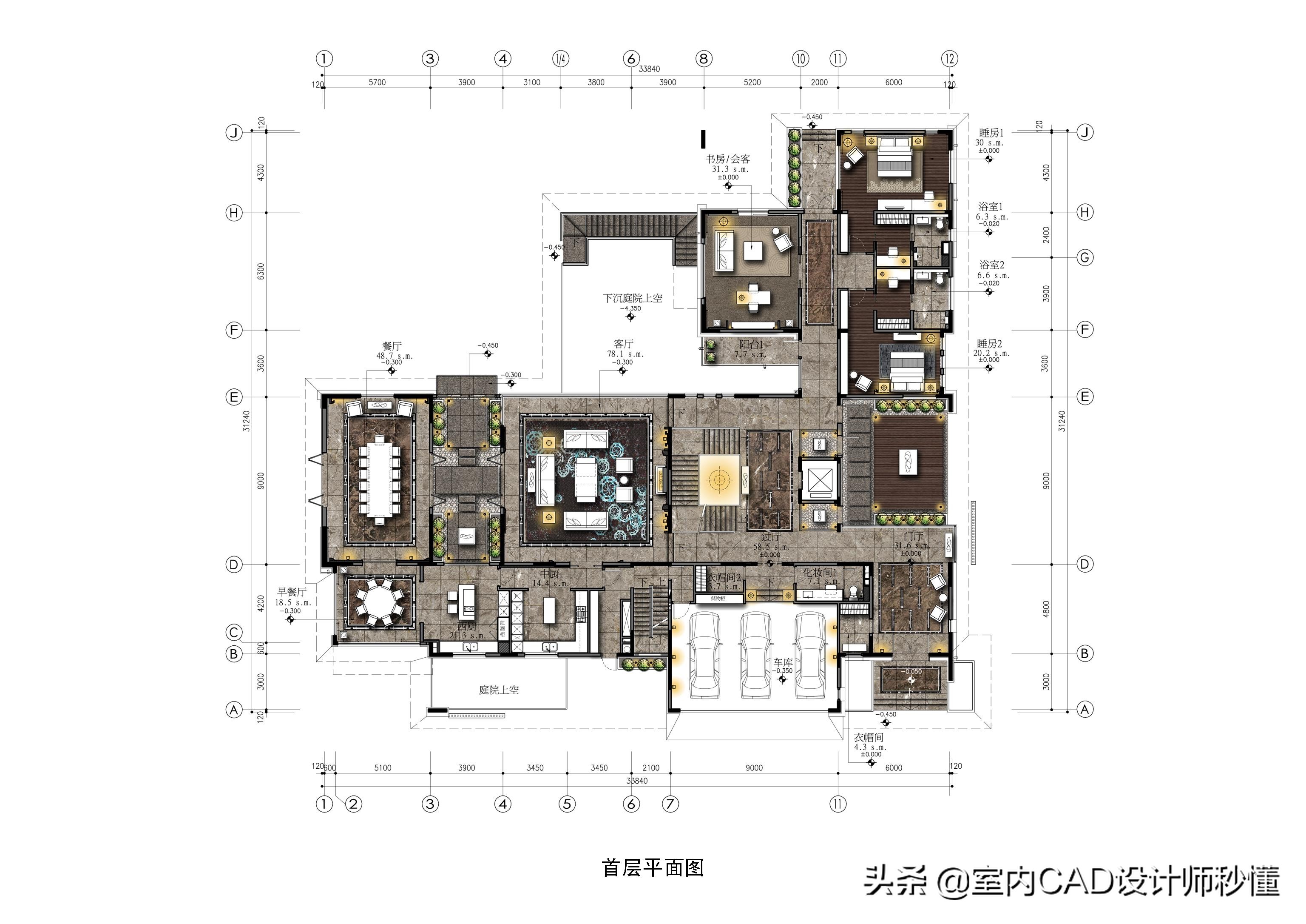 高级感卫生间装修设计师,全球顶级奢华卫生间设计