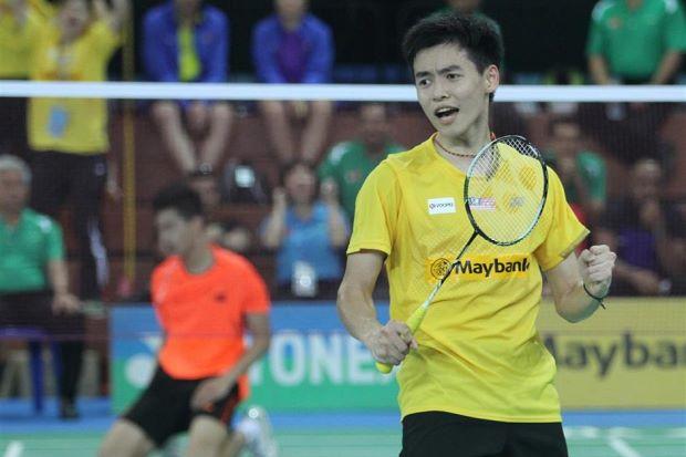 林丹打年轻小将,林丹冲击全英第七冠