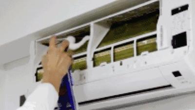 空调尘满,修理清洗空调