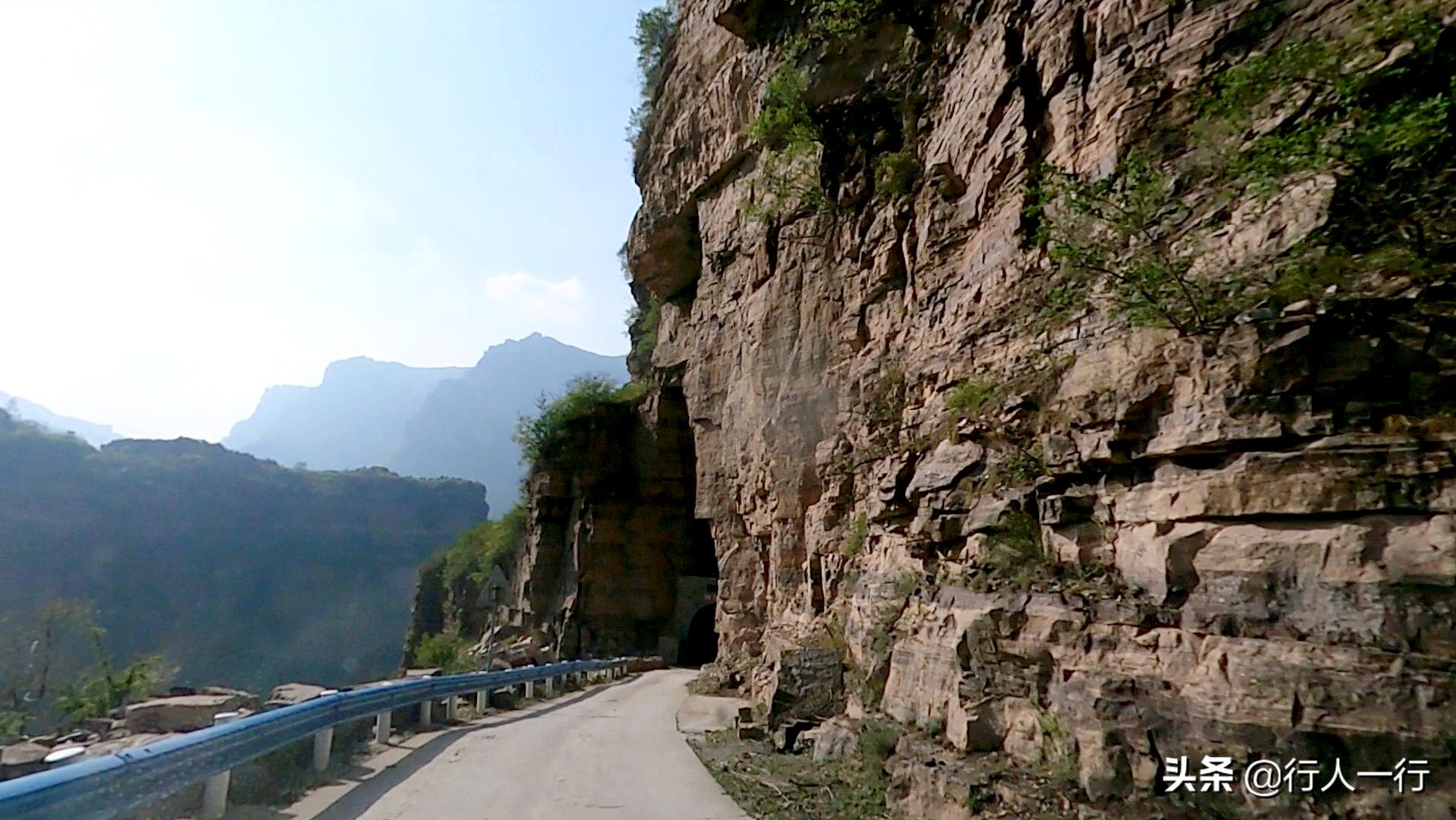 河南太行山悬崖古村,林州太行绝美古村落