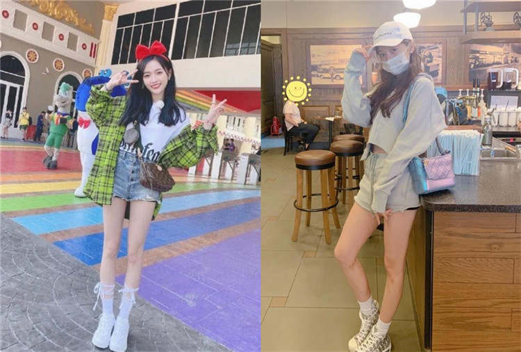 吴宣仪创造101王菊,短裤吴宣仪