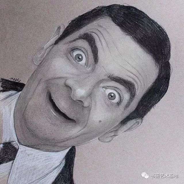 素描人像欧美明星,国外素描逼真的明星肖像