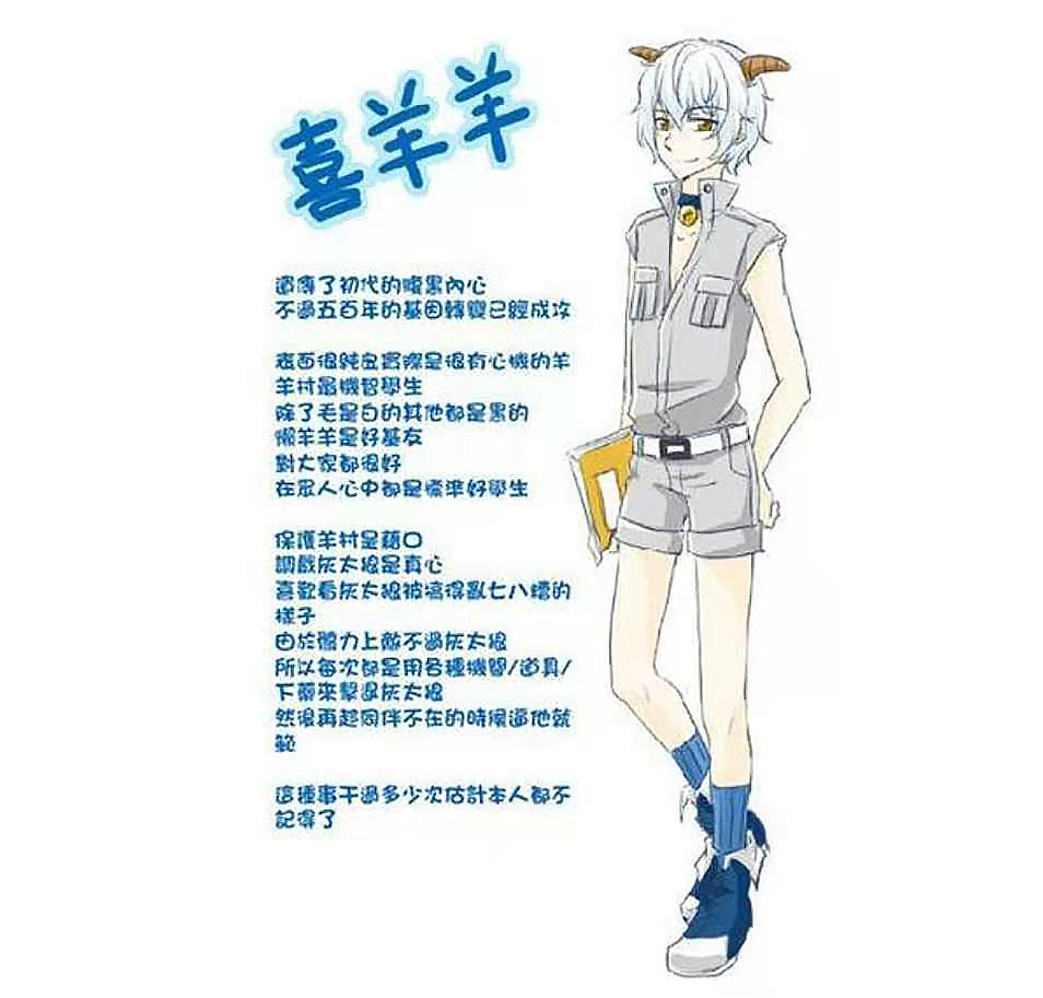 喜羊羊与灰太狼拟人化简单帅气,拟人化喜羊羊与灰太狼最新