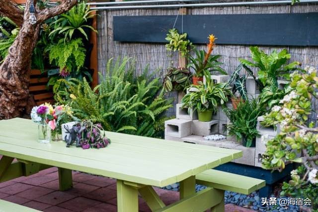 仿古院子水泥砖效果图大全,水泥砖的庭院太惊艳了