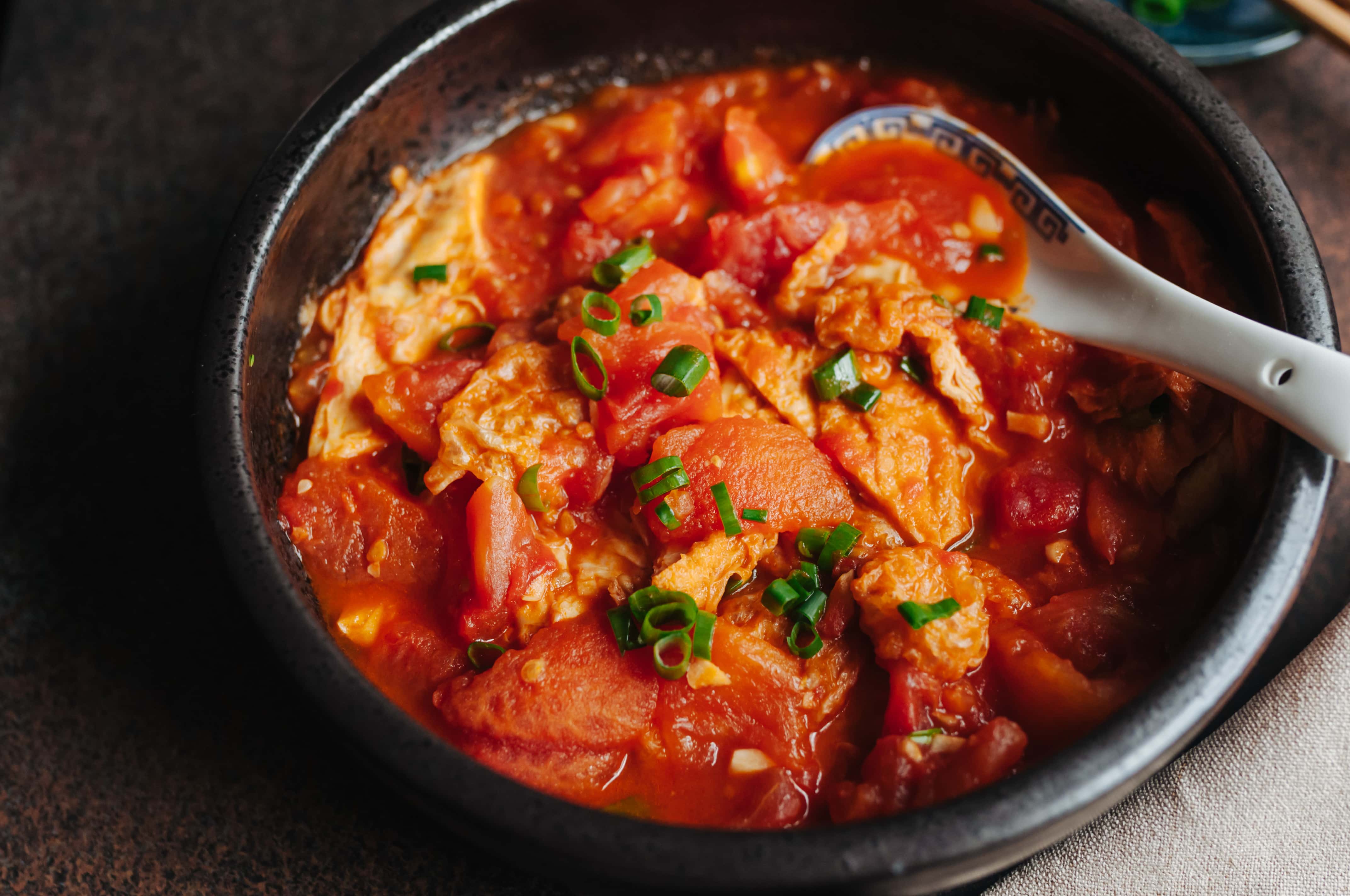 番茄鸡蛋腐竹汤的做法,腐竹番茄炒鸡蛋的做法