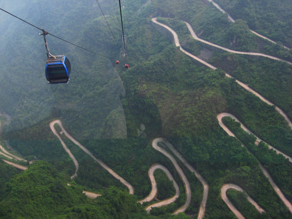 张家界天门山大自然鬼斧神工,到张家界天门山自由行攻略图片