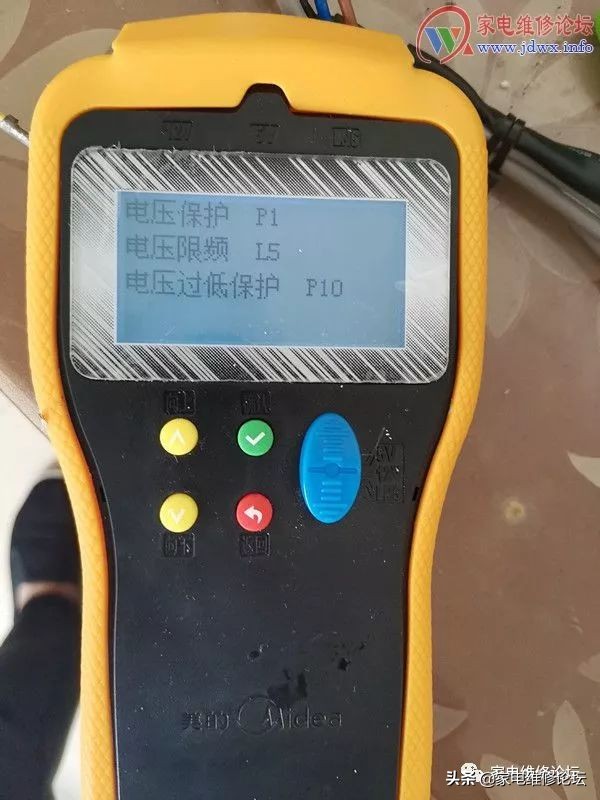 美的变频空调电压保护p1故障,美的变频挂机e1故障及解决方法