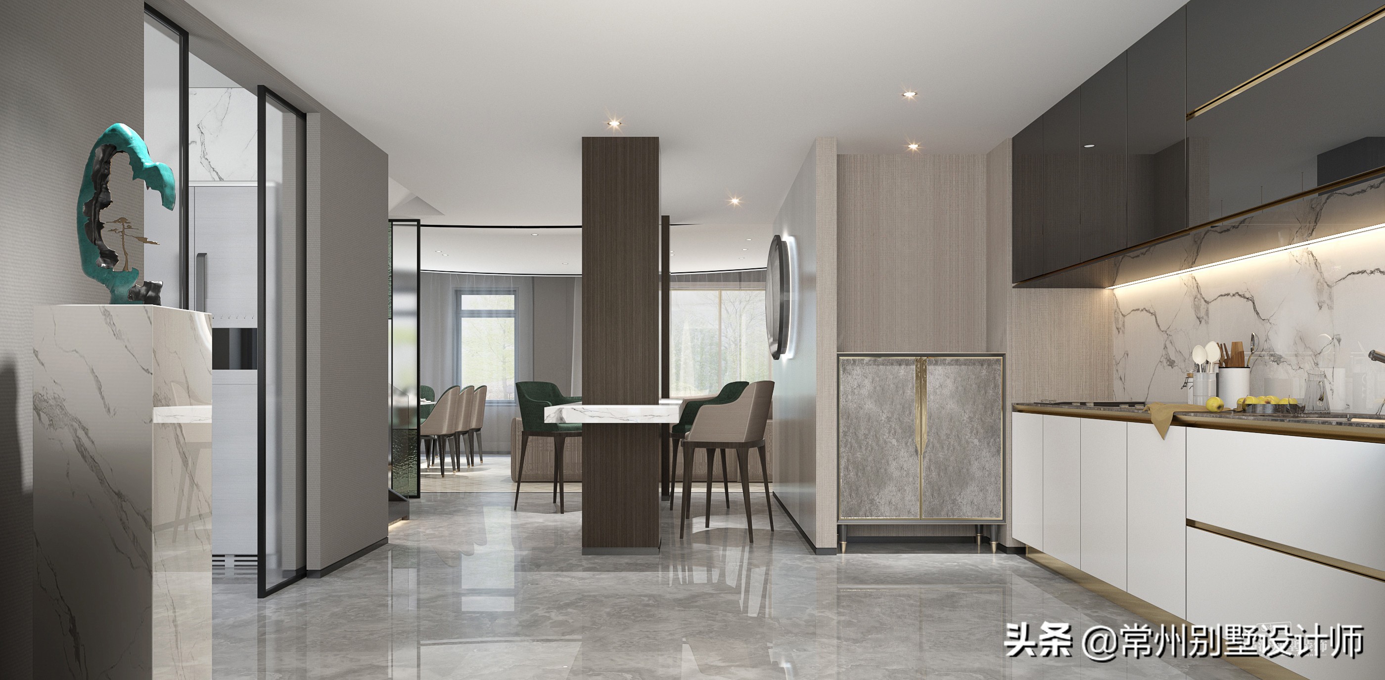 常州别墅设计装修风格效果图,常州别墅装修高级感