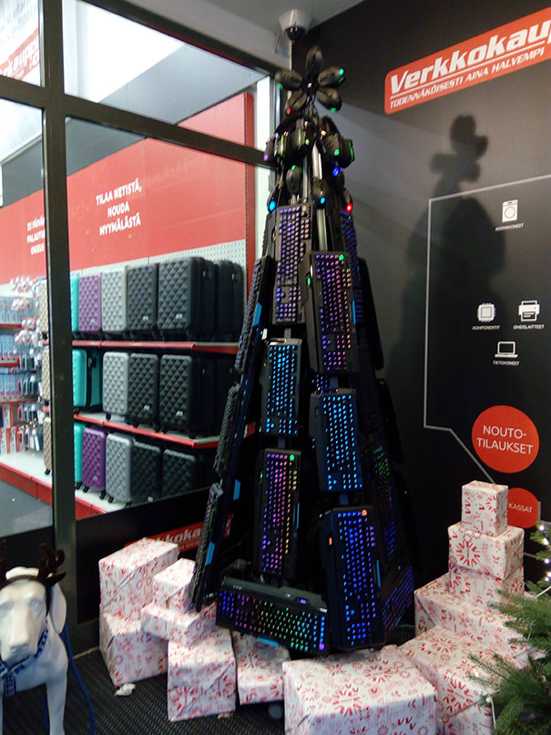 意想不到的装修设计,圣诞树设计