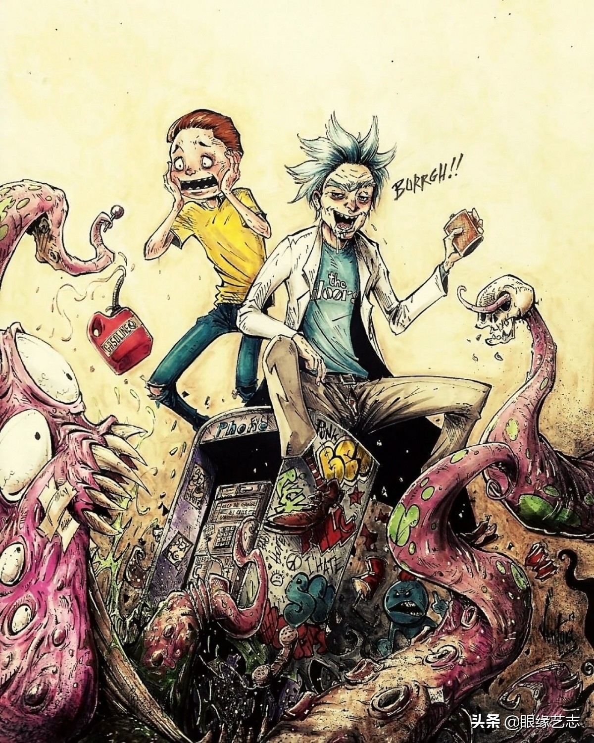 脏范儿来袭！这些同人漫画势必颠覆你的记忆