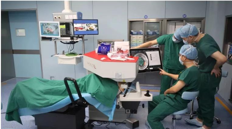 飞秒激光白内障手术,白内障手术3d动画演示全飞秒激光