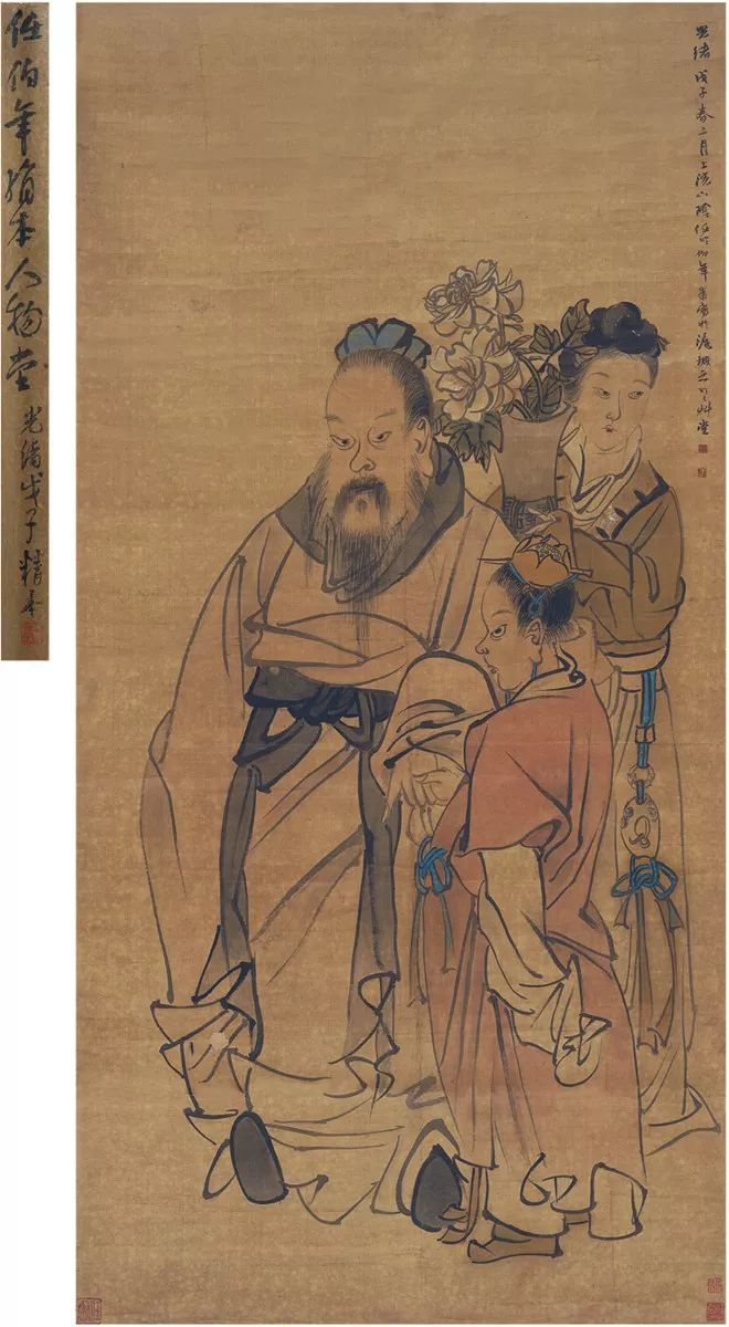 任伯年高清人物画 (海派任伯年人物画价值)