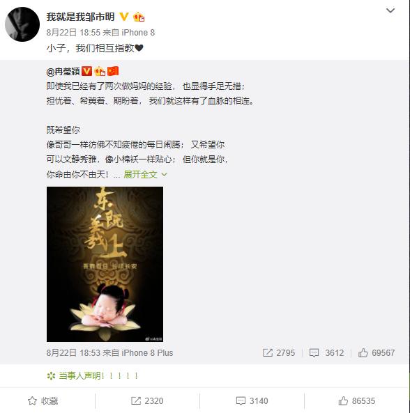 冉莹颖带孩子出席活动,冉莹颖带孩子参加活动