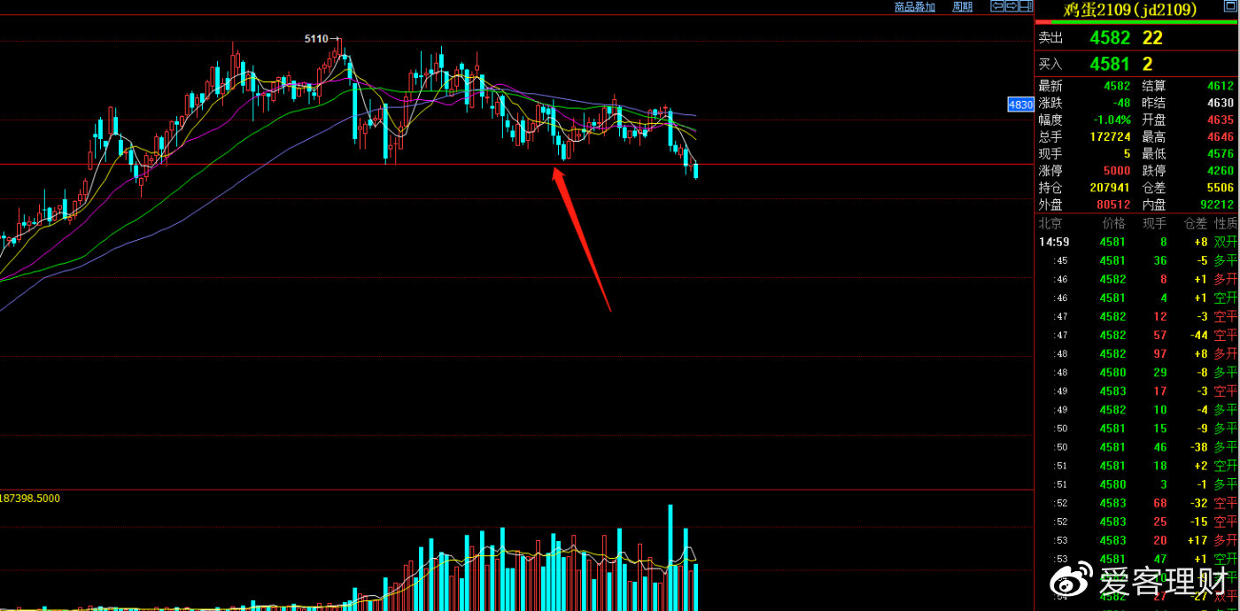 重点品种分析图,最强势的品种分析