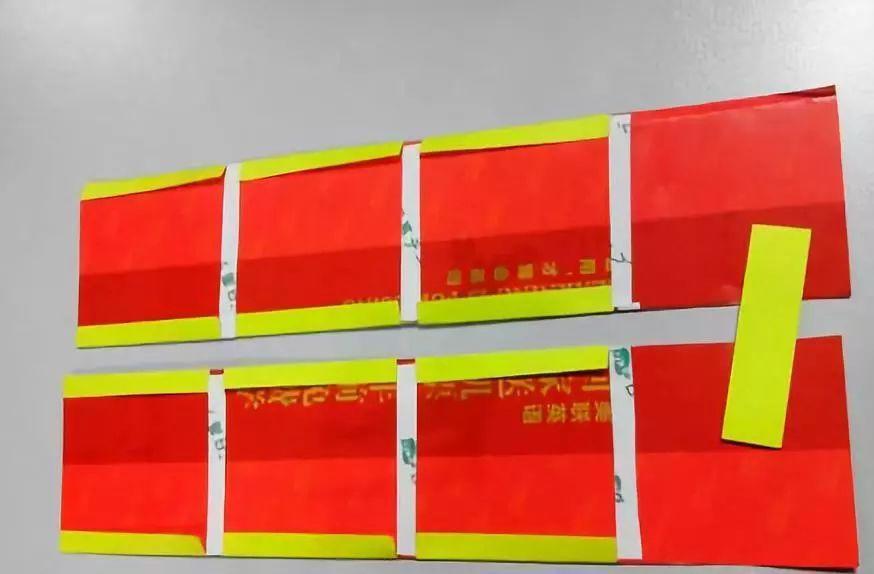 元旦节手工纸灯笼鞭炮,元旦手工立体鞭炮