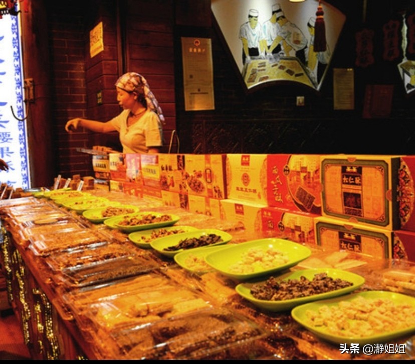 西安探店美食回民街,相约西安回民美食街