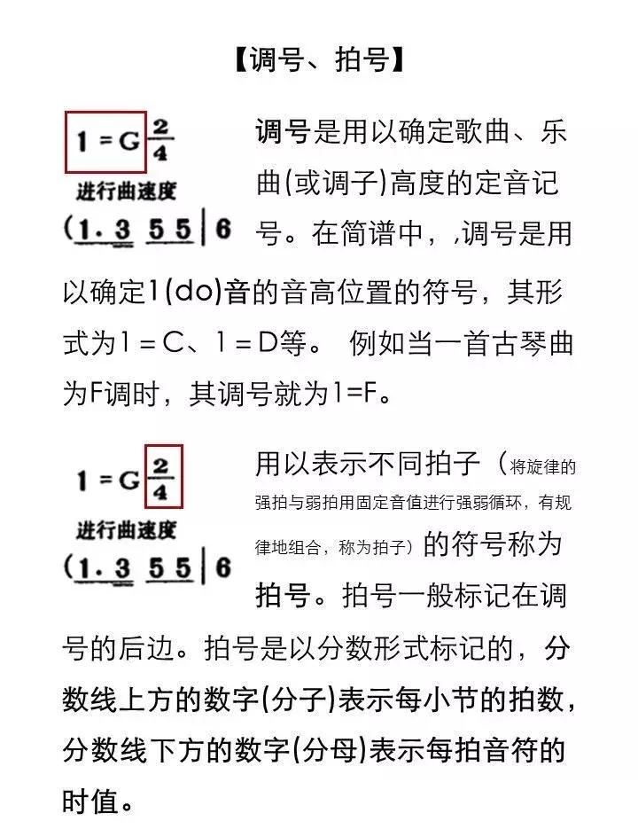 简谱和弦乐理基础知识,简谱乐理微课堂小视频