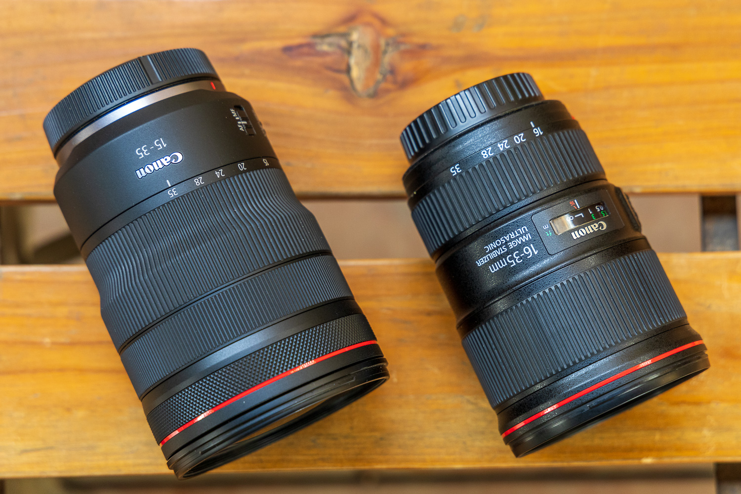 佳能无反相机全画幅,佳能rf14-35与15-35横向对比测评