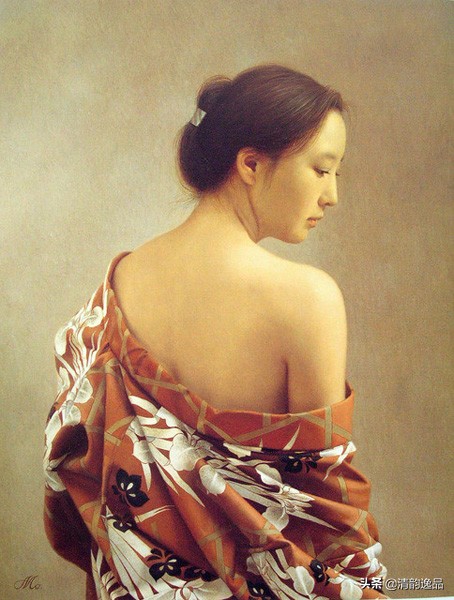 森本草介油画,森本草介画中的人