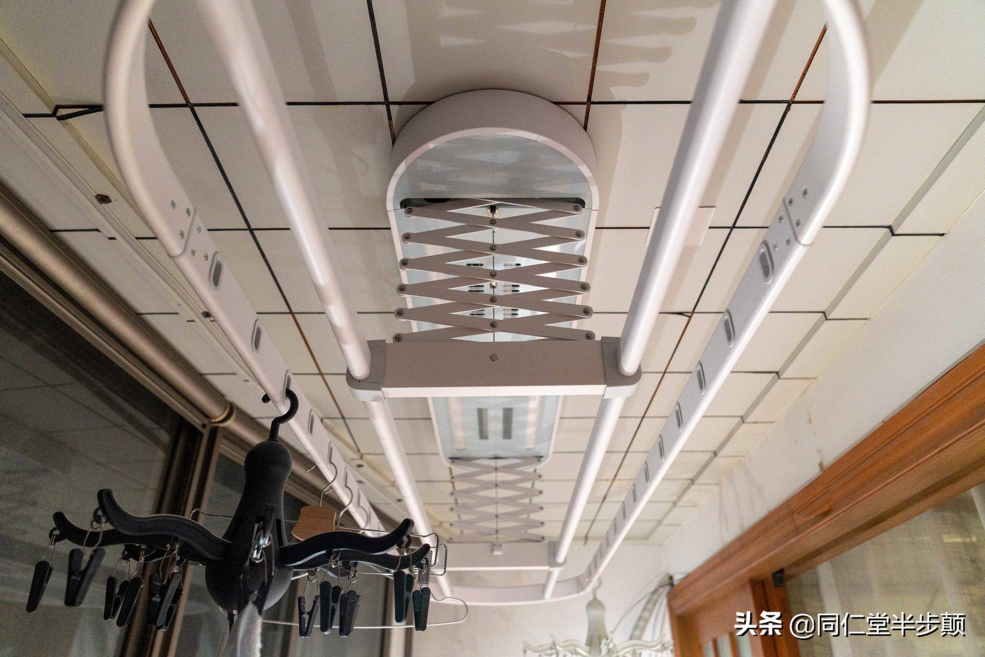 aqara智能晾衣架外观结构,aqara智能晾衣架最高升多少