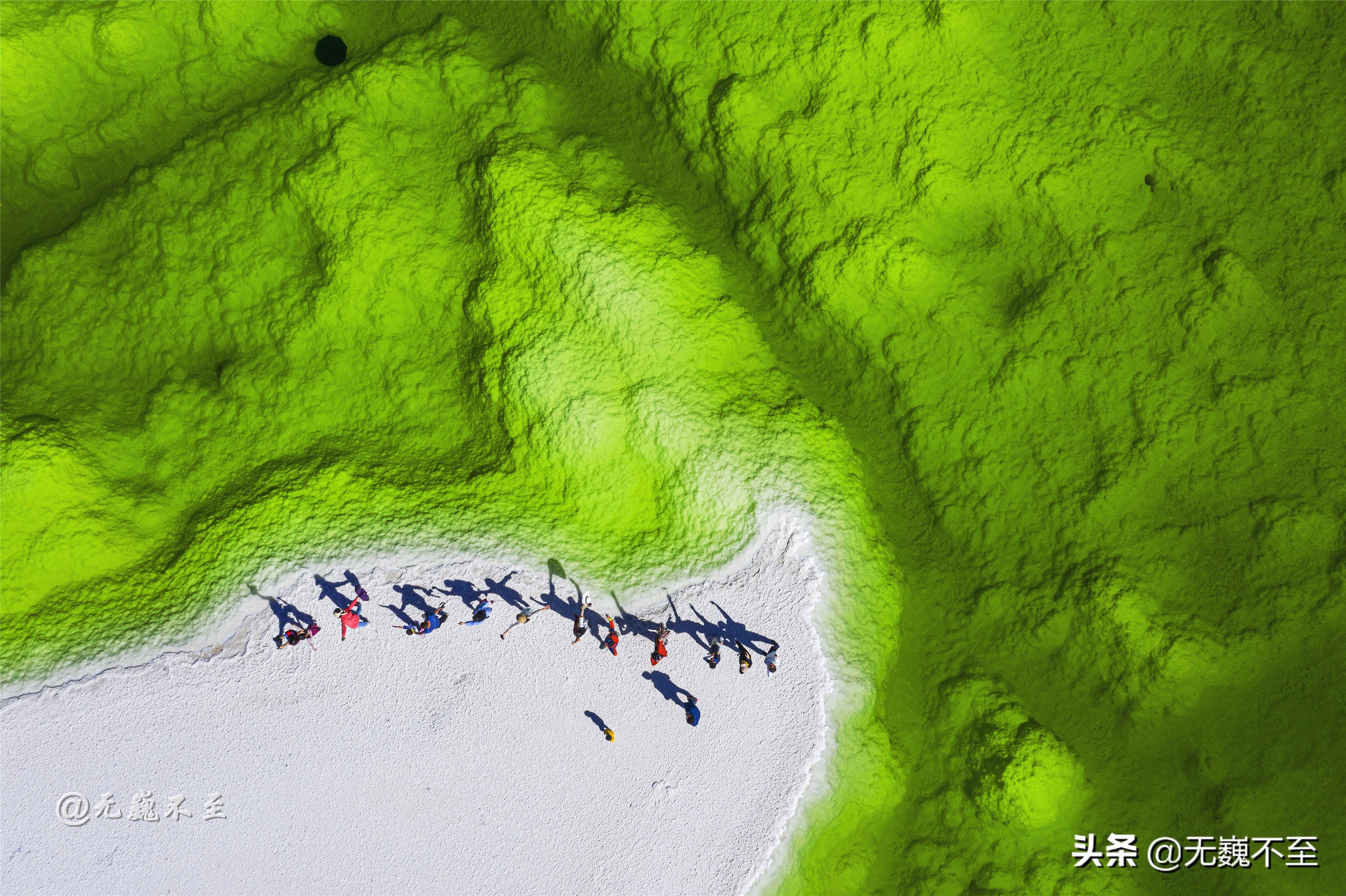 青甘大柴旦翡翠湖,青海大柴旦翡翠湖攻略图片