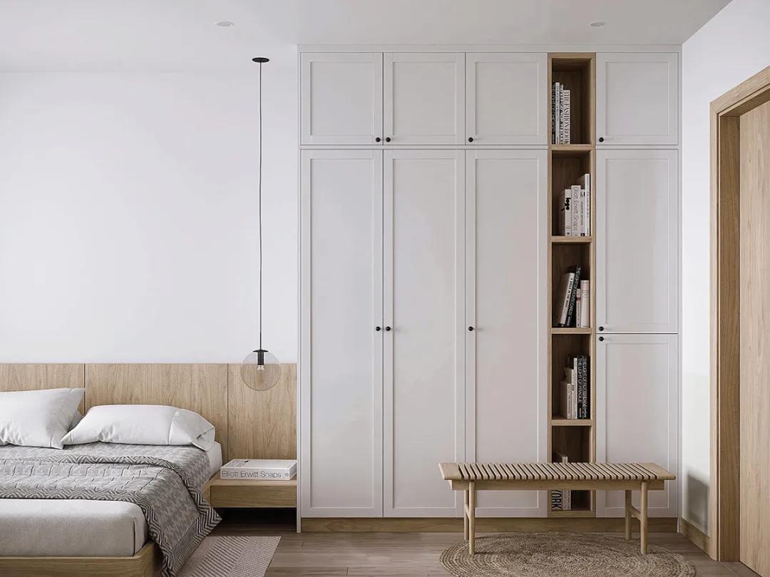 100种创意衣柜,30款小卧室衣柜设计