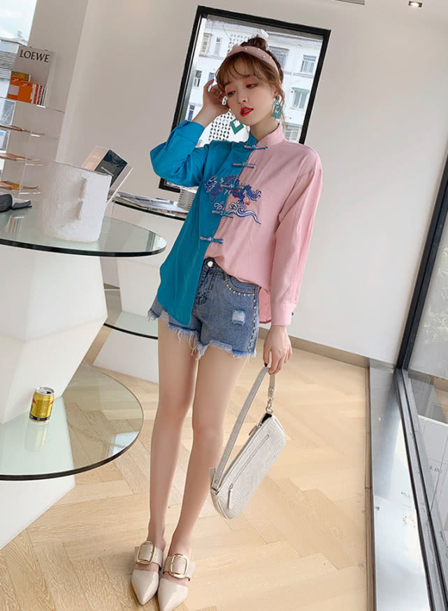 日常复古风唐装,唐装中国风女装时髦