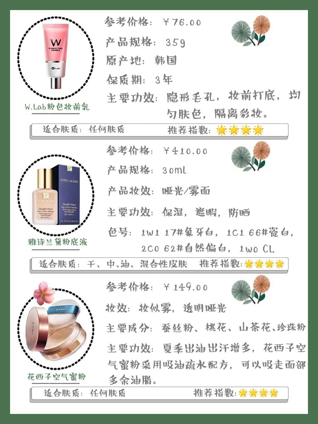 夏日底妆定妆大法,定妆持妆第一名平价