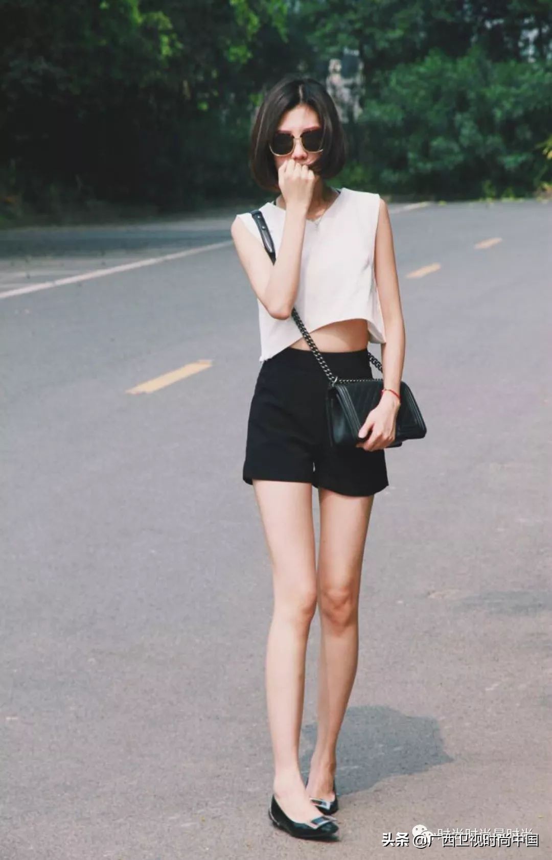 短发女生的穿搭秋冬酷版,独特穿搭风格适合短发