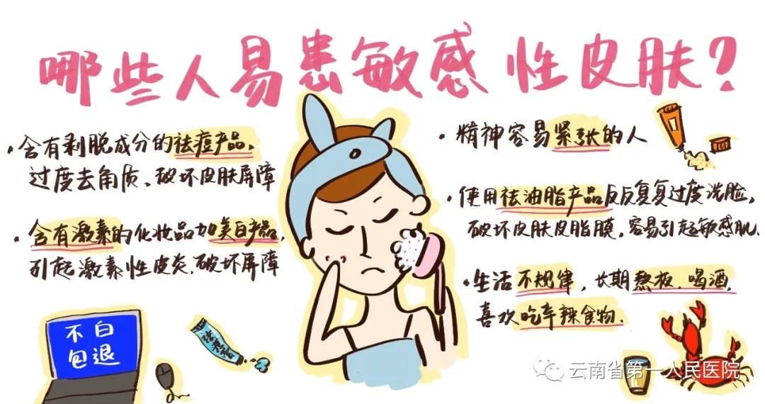 最近的脸又红、又痒、还发烫敏感性皮肤怎么办？