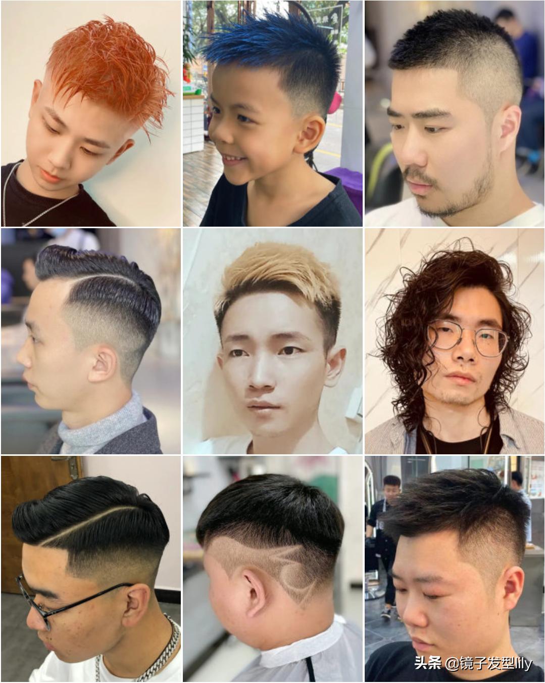 如何剪一款时尚男发,男发这样剪越简单越帅气