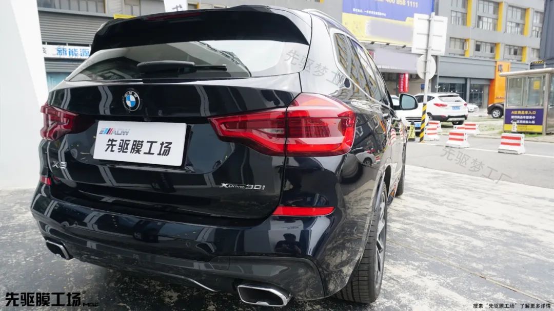 宝马x3威固隐形车衣推荐,宝马新x3后杠隐形车衣教程