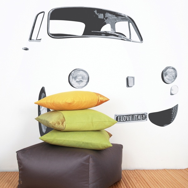 创意墙绘壁画,墙贴画欧美艺术