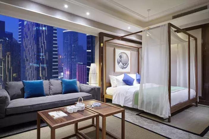 成都全景落地窗酒店推荐,成都高层观景酒店推荐