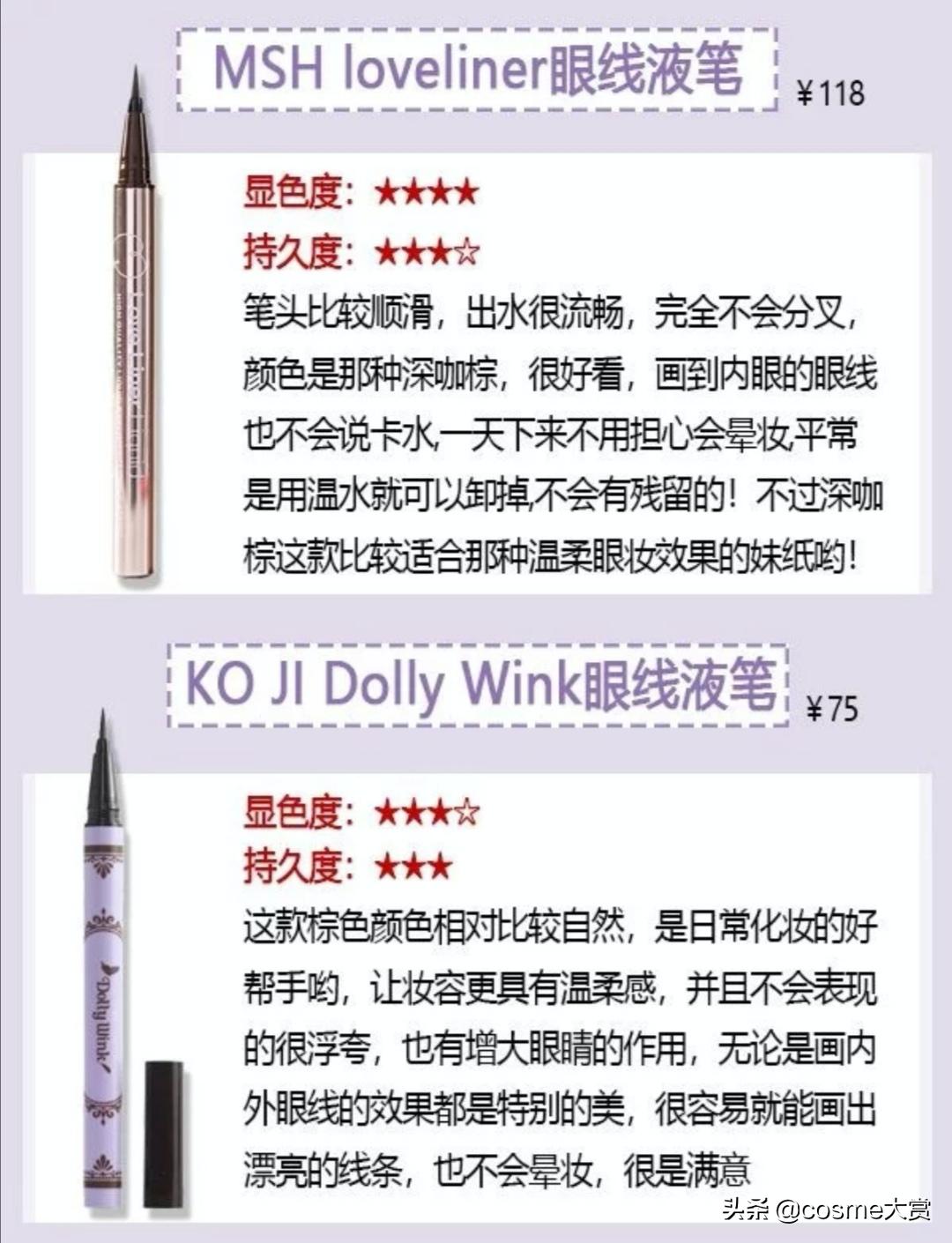 网红推荐便宜安全的眼线笔9.9,眼线笔热榜推荐