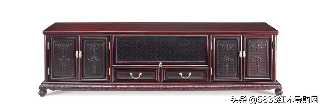 中式客厅实木电视柜价格图片,微山红木中式电视柜