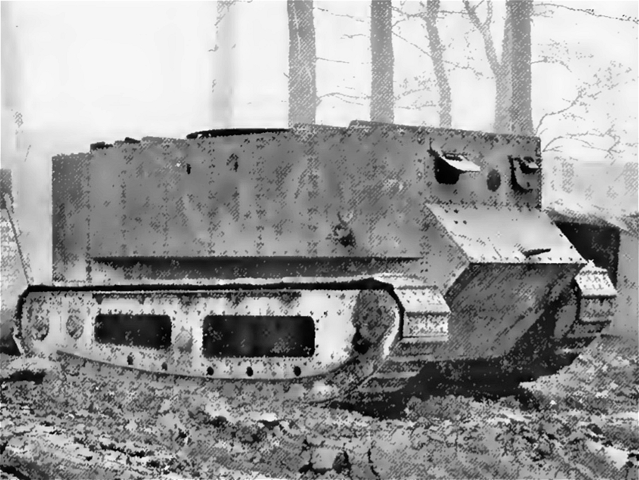 mk-i坦克驱动,mki重型坦克