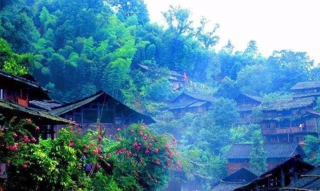 贵州深山里的苗寨,贵州深山神秘村落