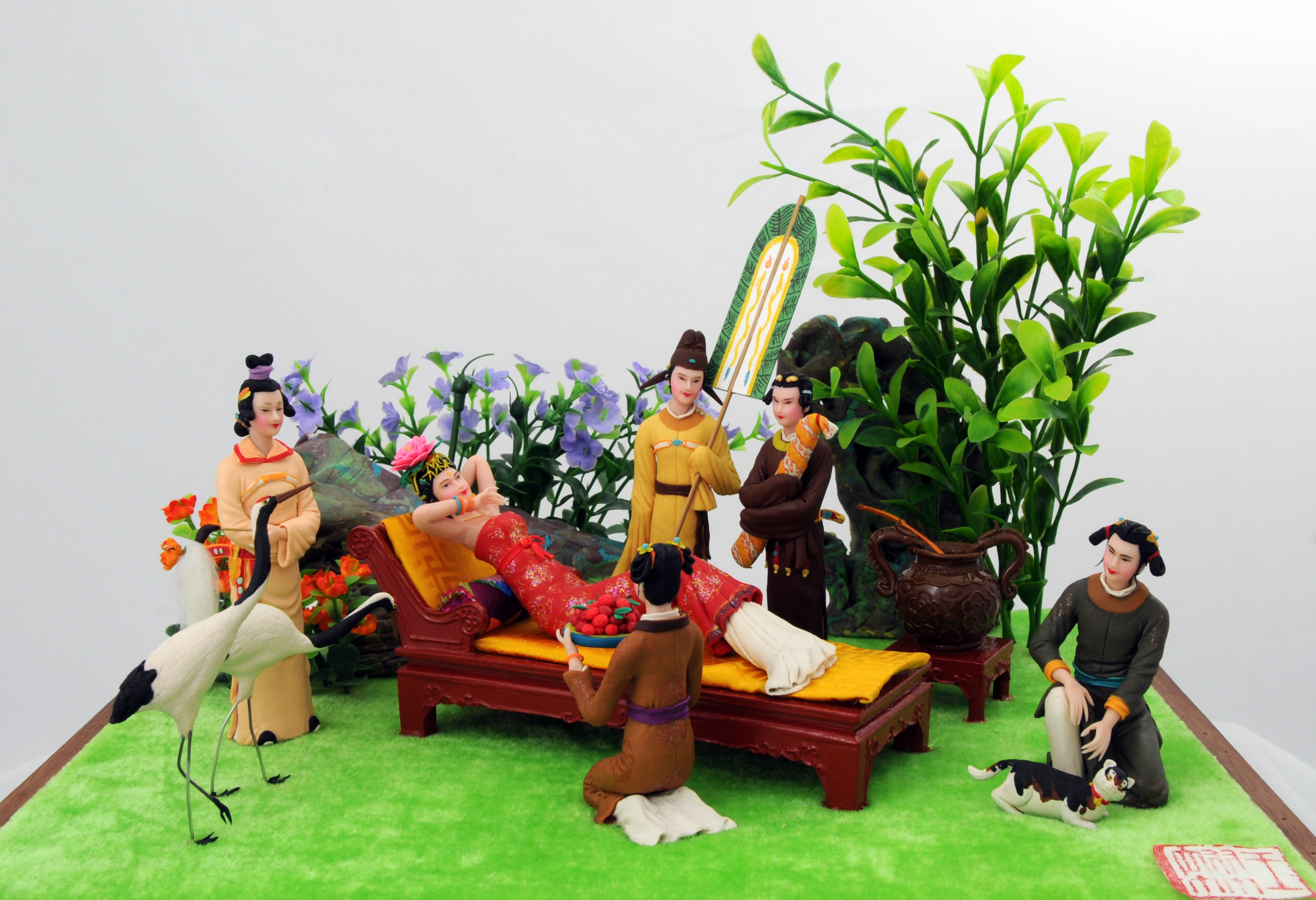 面塑大师做客泥人张,泥人张面塑