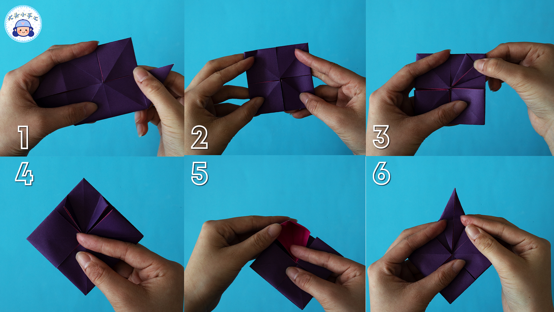 用一张纸折陀螺简单又漂亮,折纸陀螺一张纸就能搞定