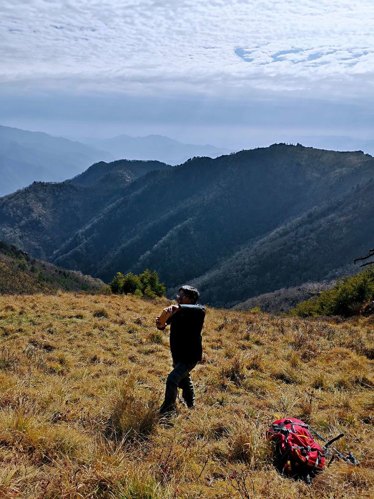 20201101惊悚之行~首阳山大坪梁单日横穿+原返