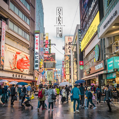 少废话,直接上图,直观展示大阪购物天堂——心斋桥的购物地图!