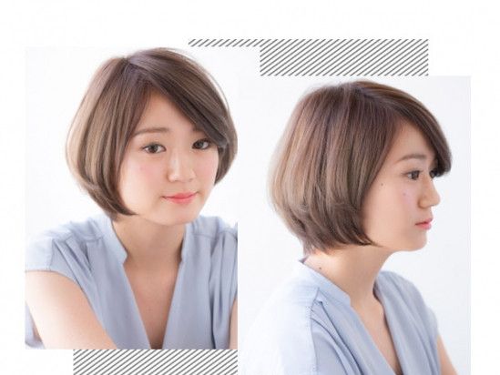 短发圆脸适合什么短发,圆脸型流行什么短发发型图片大全