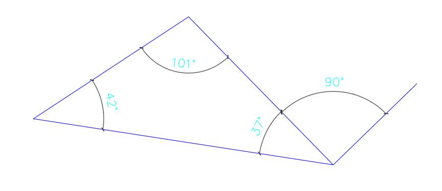 autocad标注角,autocad角度标注