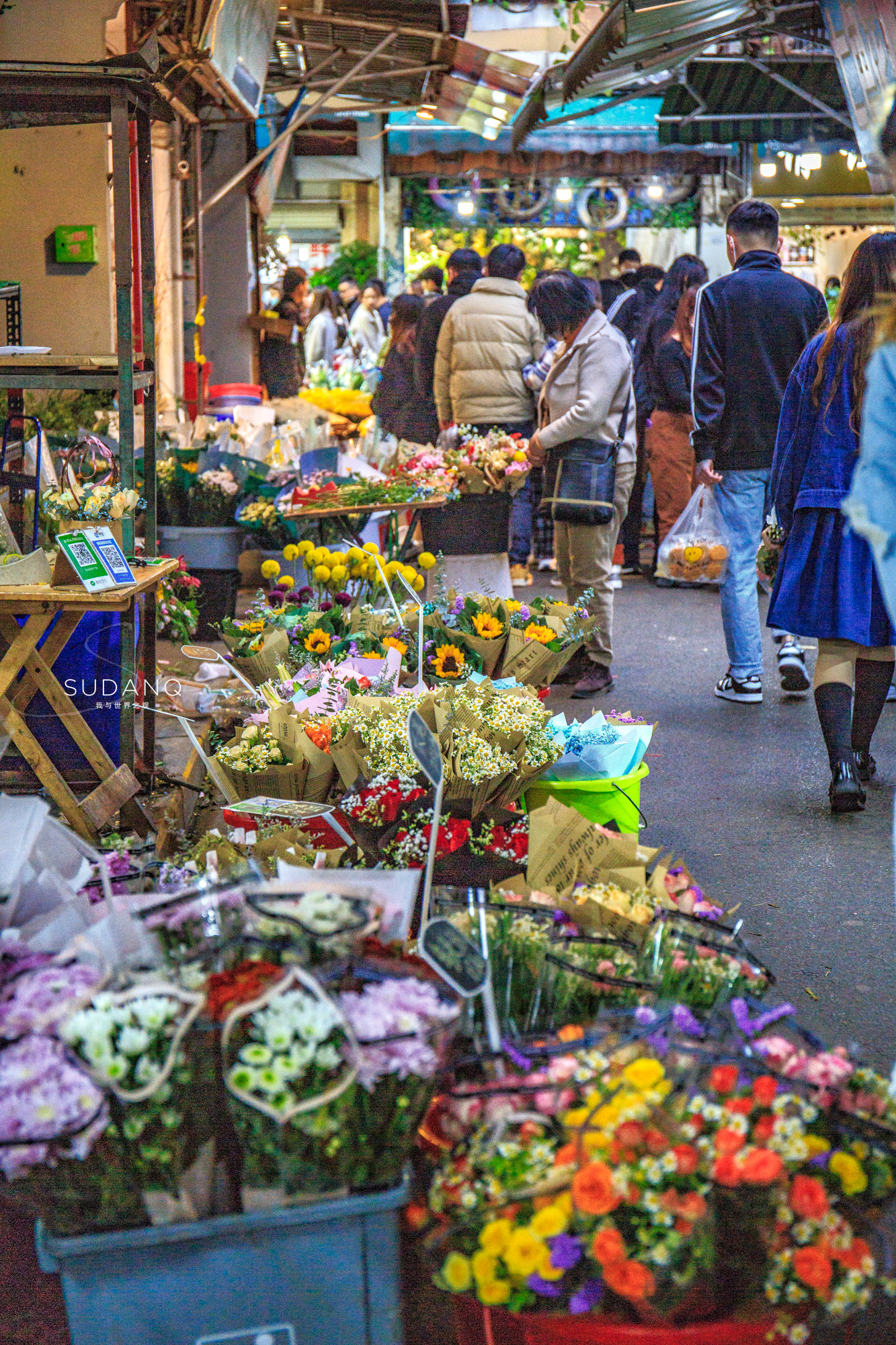 武汉铁机路花市,武汉解放公园花市