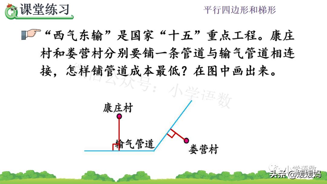 四年级线段射线和直线知识点整理,点到直线的距离四年级上册冀教版