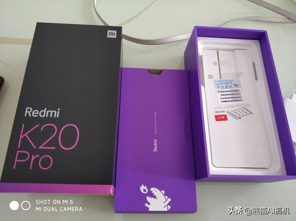 红米大魔王火焰红8+128开箱体验