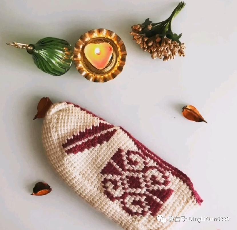波西米亚风手工编织鞋子,针织作品50款