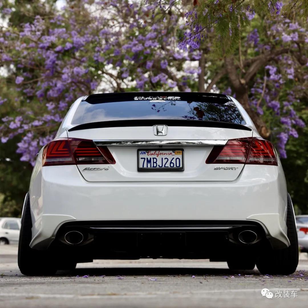 ​嫌代步用的九代雅阁太平淡，换上气动后秒变街头最帅姿态*党**