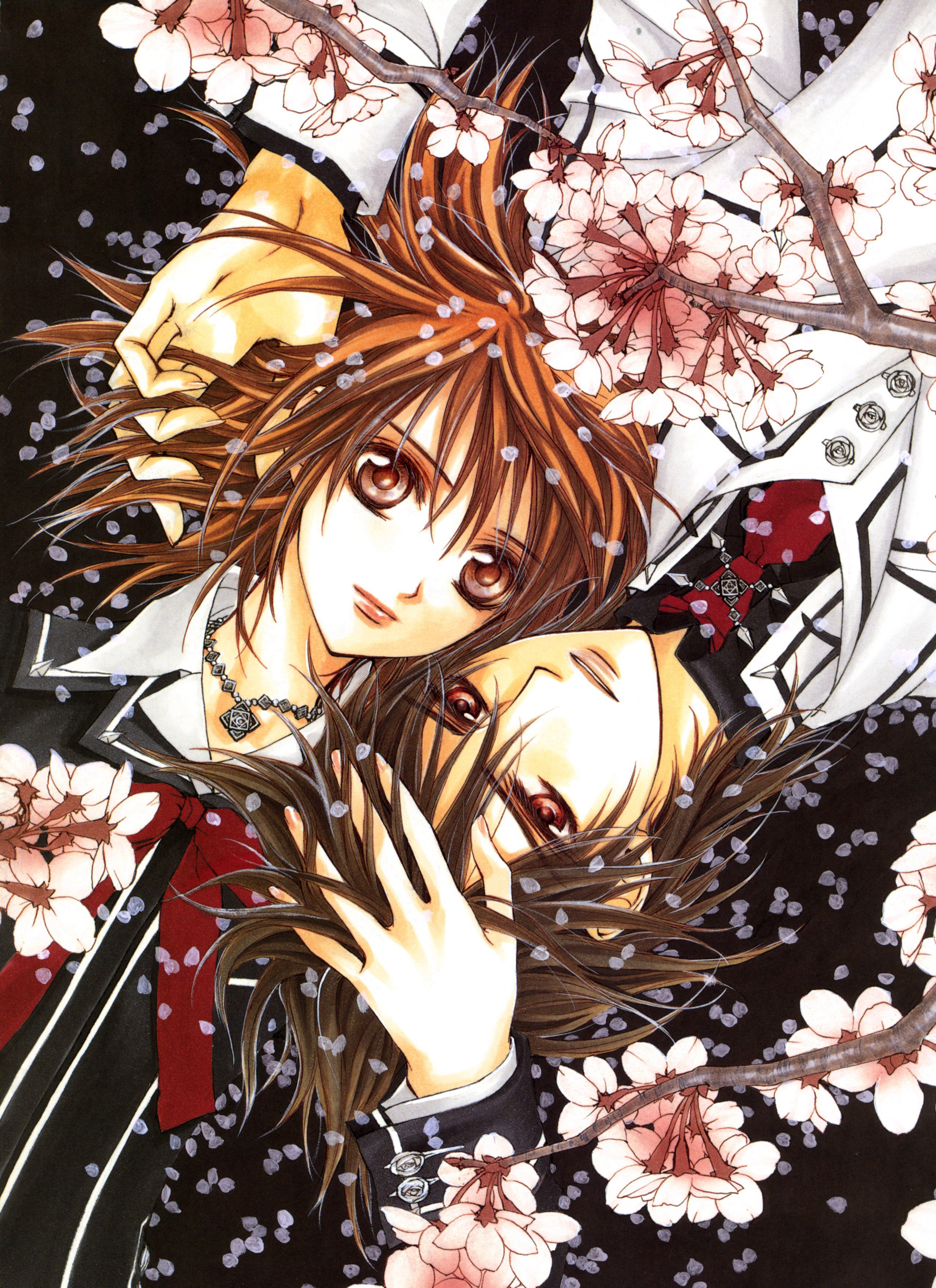 暗黑风吸血鬼动漫图片,吸血鬼骑士漫画手绘